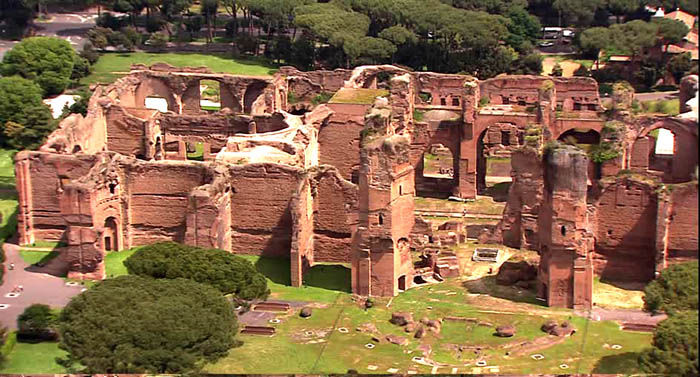 Audioguia de Roma - Termas de Caracala