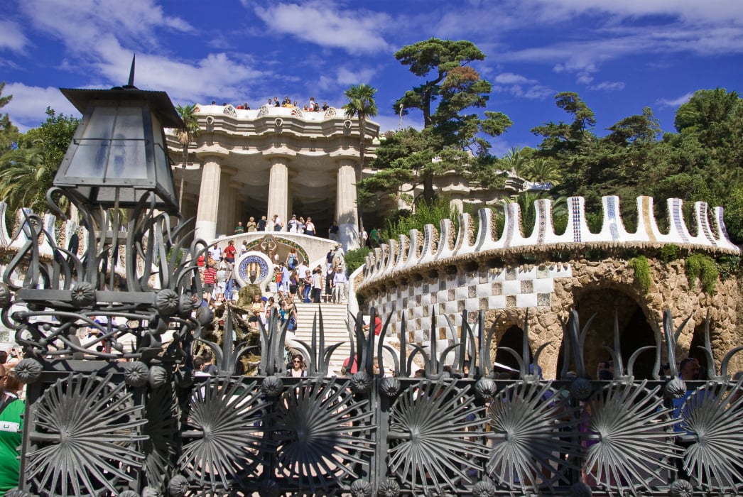 3. Áudioguia de Barcelona. Parque güell.