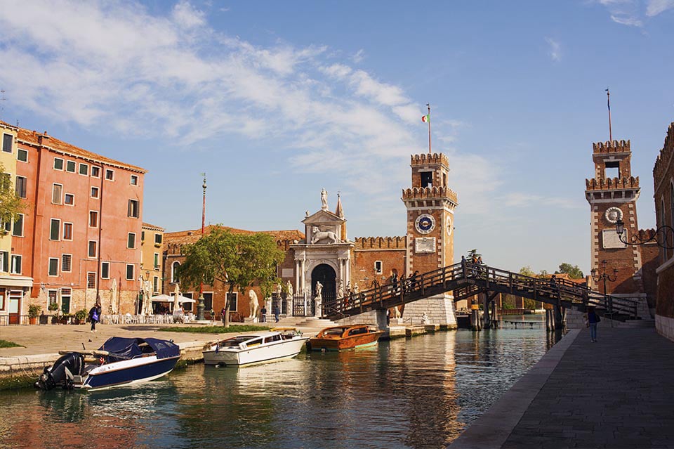 Audioguia de Veneza, Arsenal e Museu Histórico Naval